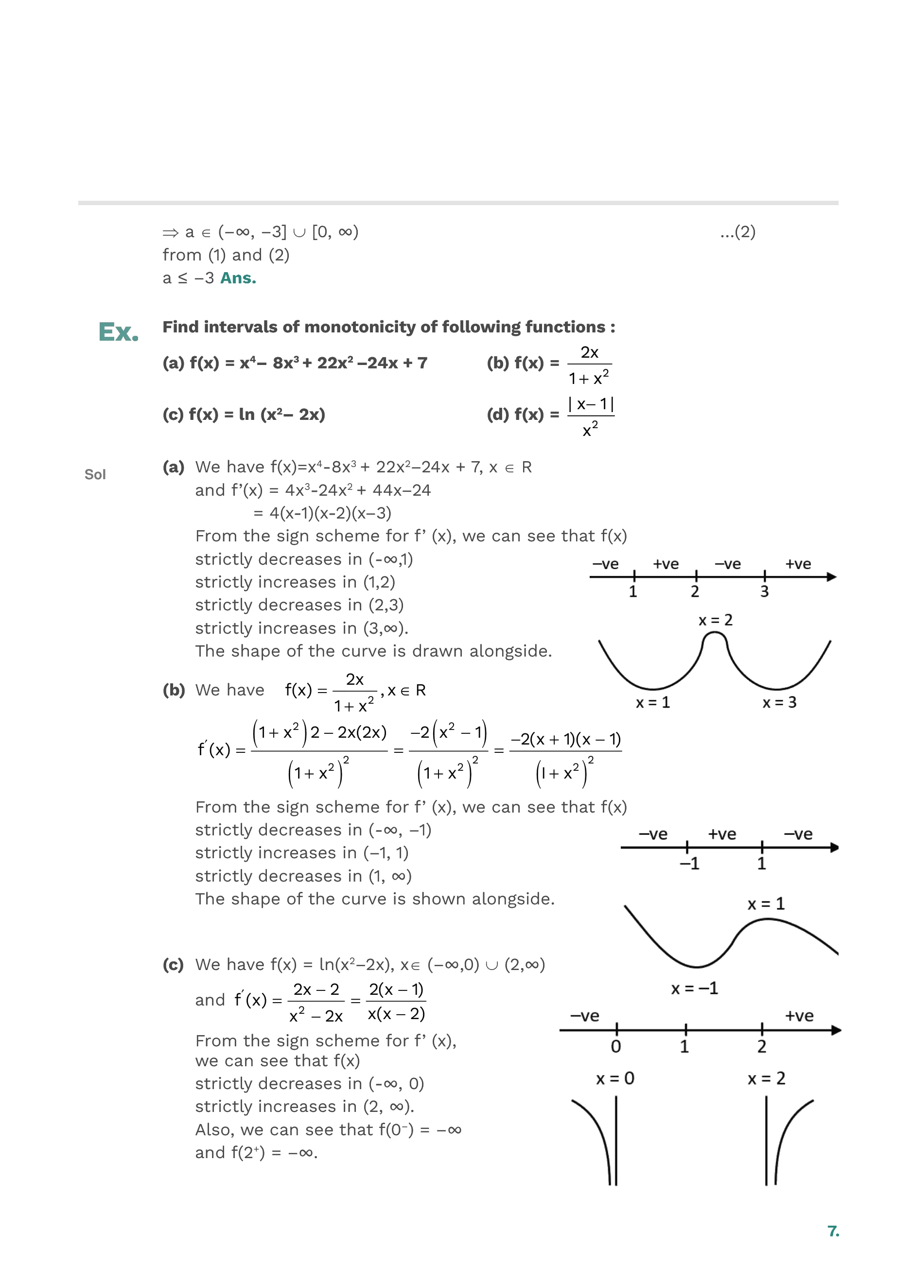 Application of Derivatives — page 7