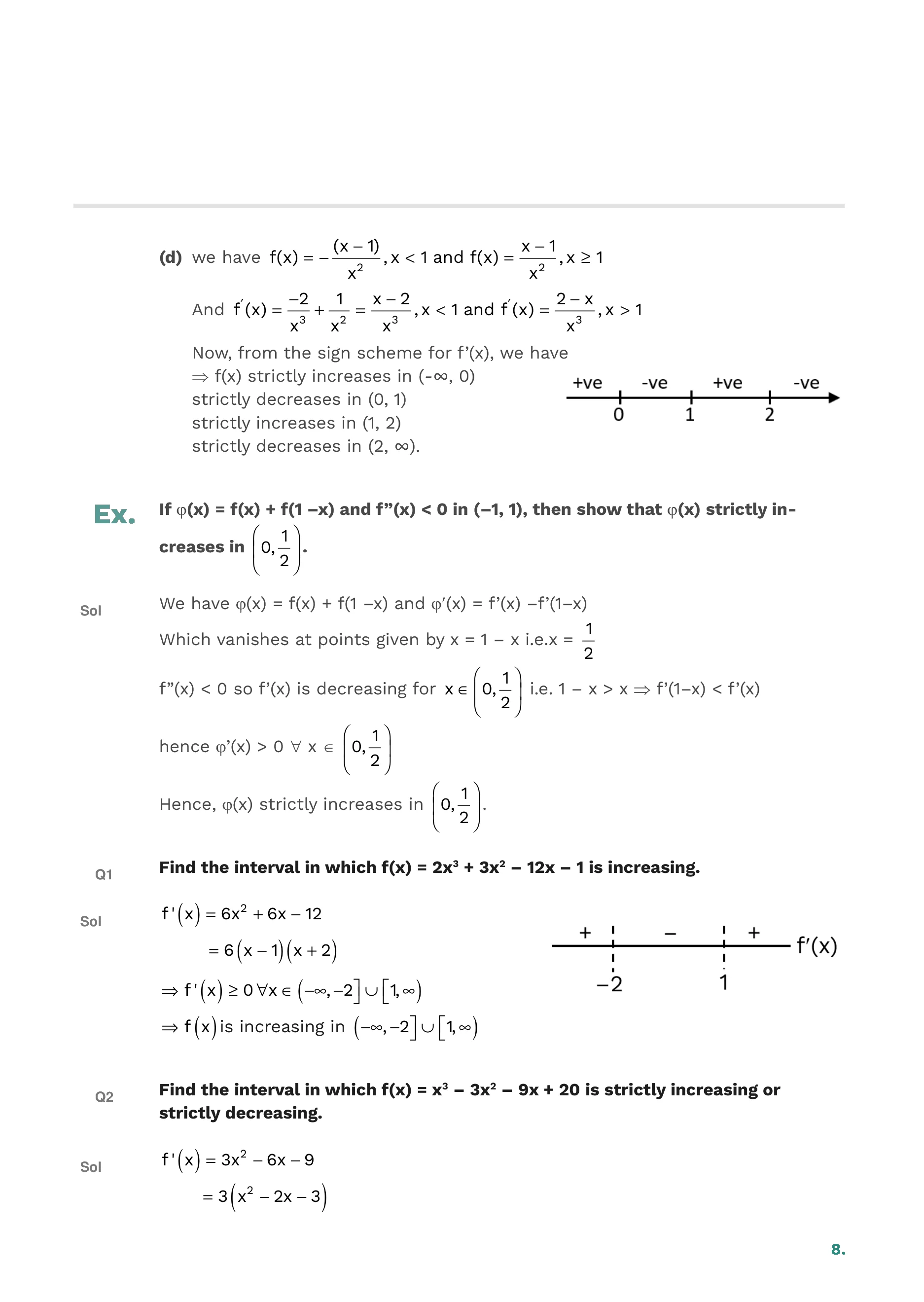 Application of Derivatives — page 8