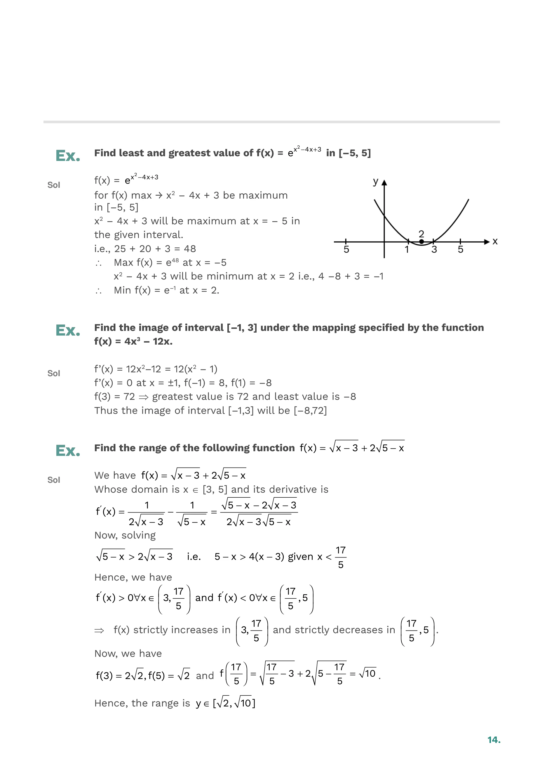 Application of Derivatives — page 14