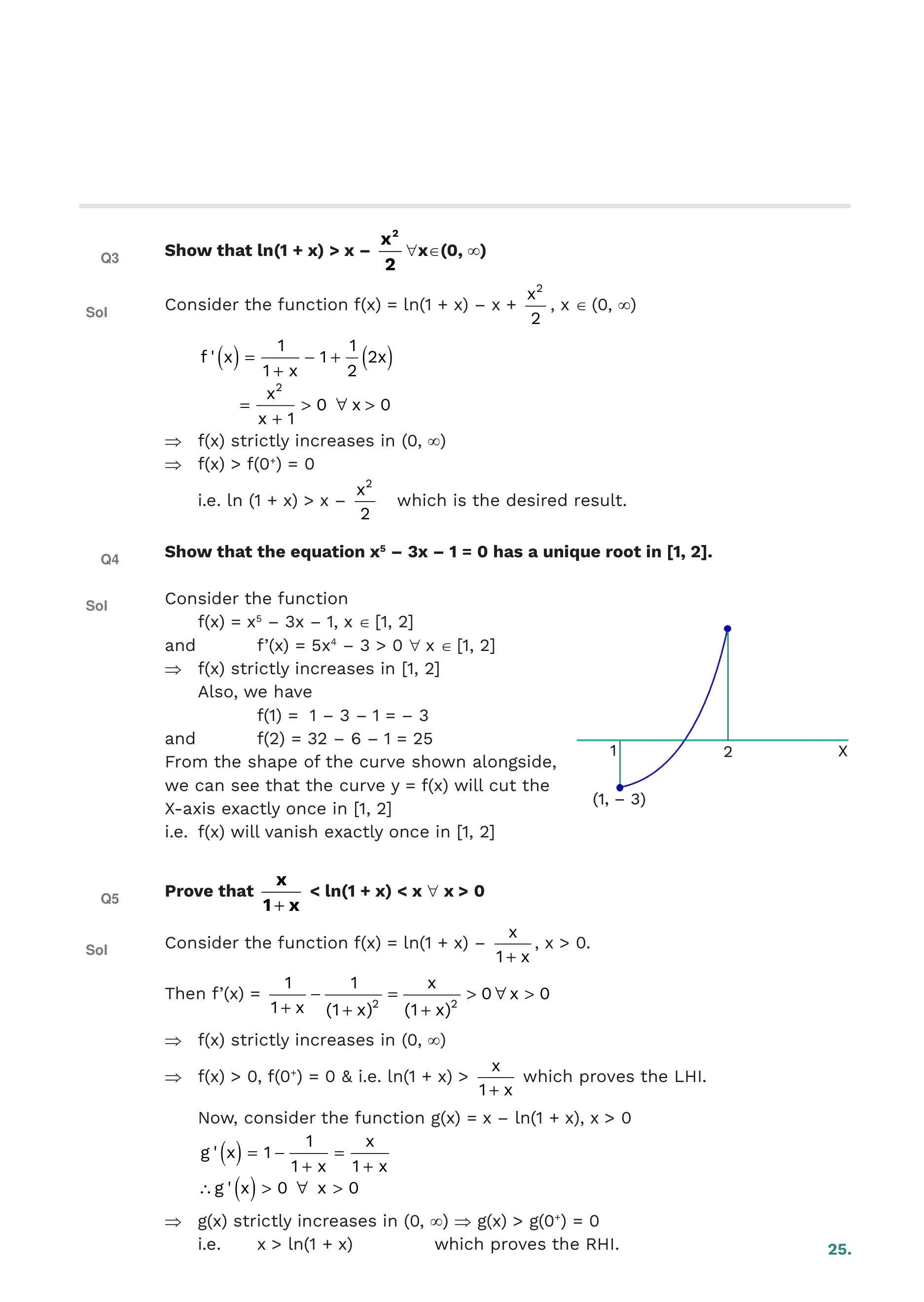 Application of Derivatives — page 25