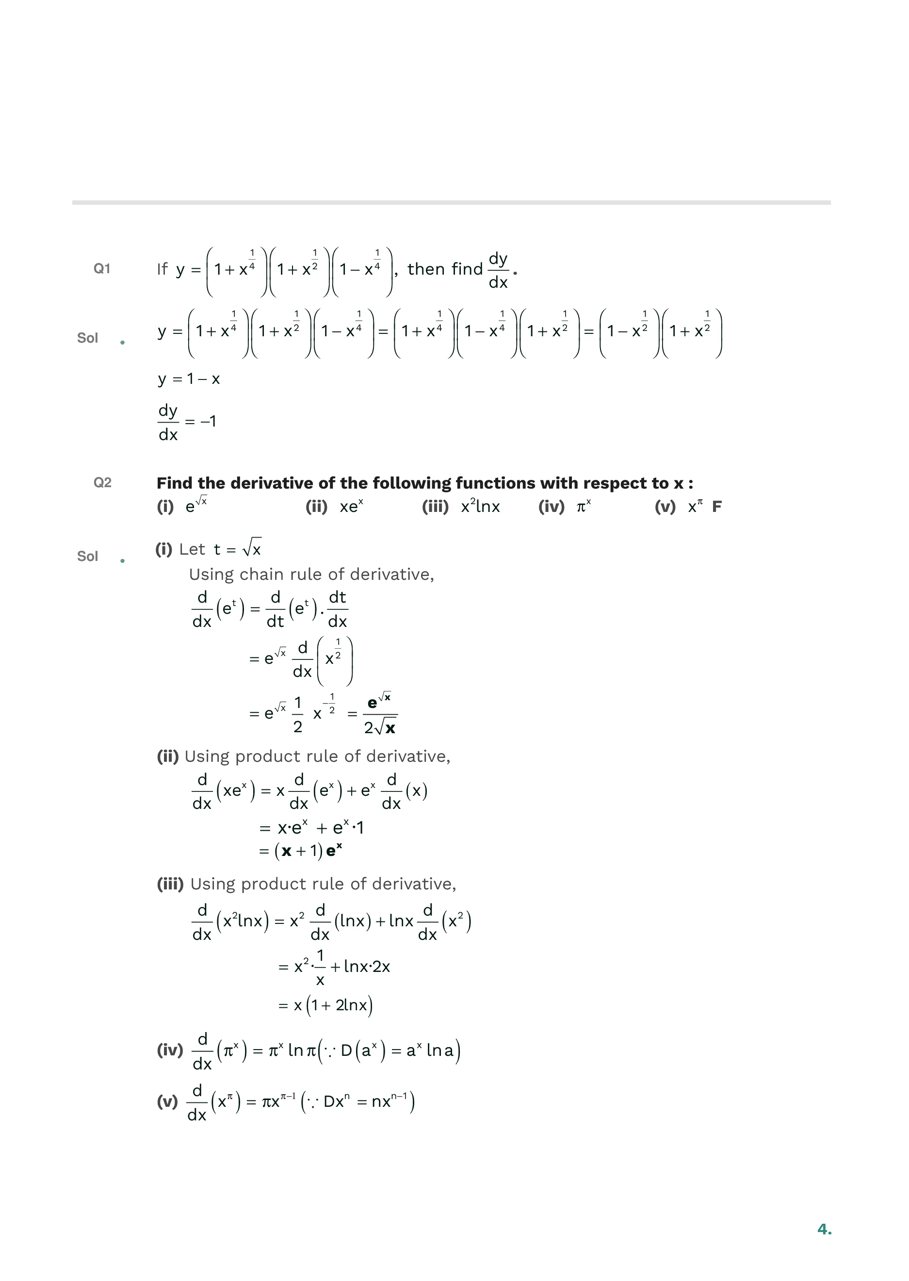 Method of Differentiation — page 5