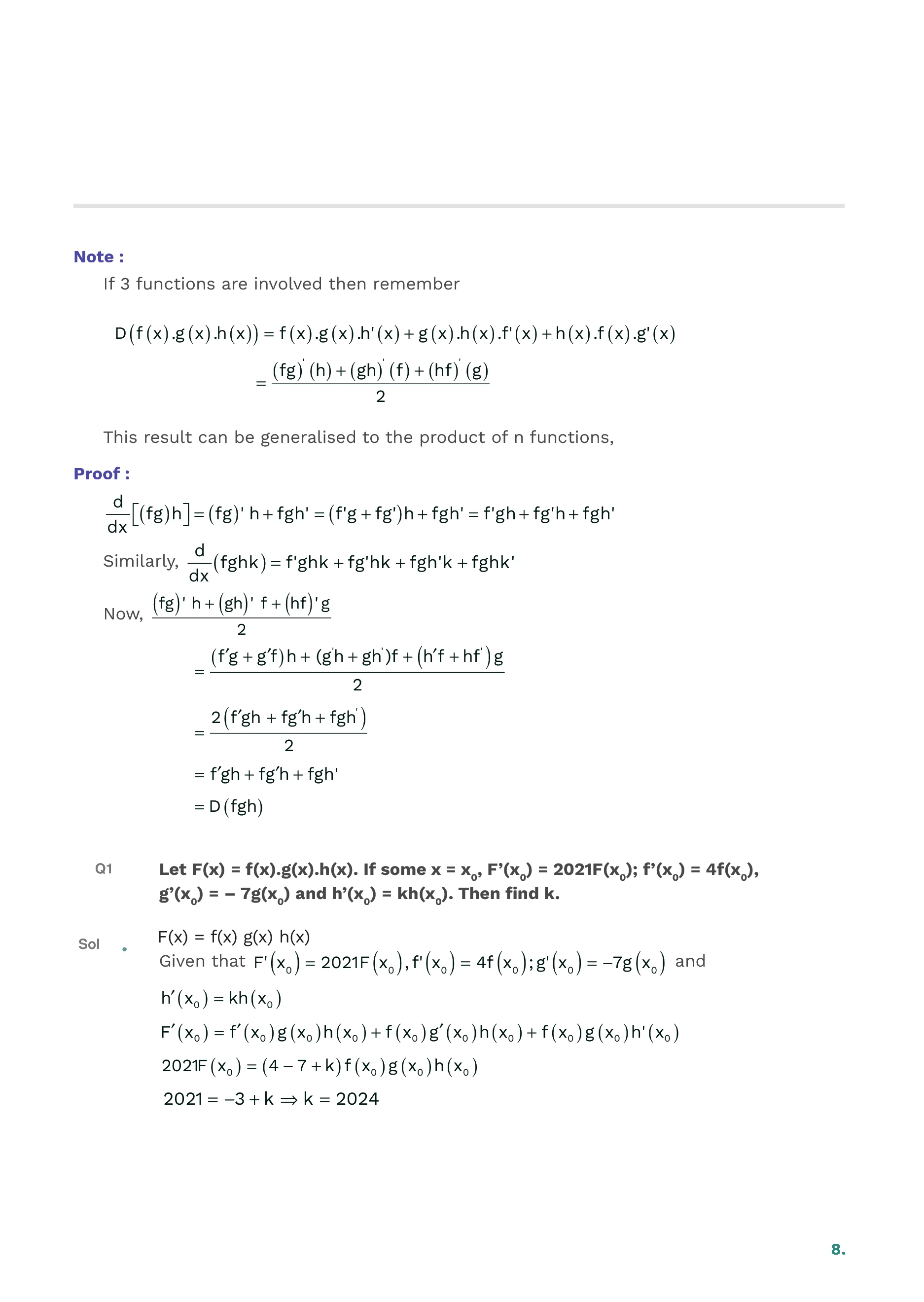 Method of Differentiation — page 9