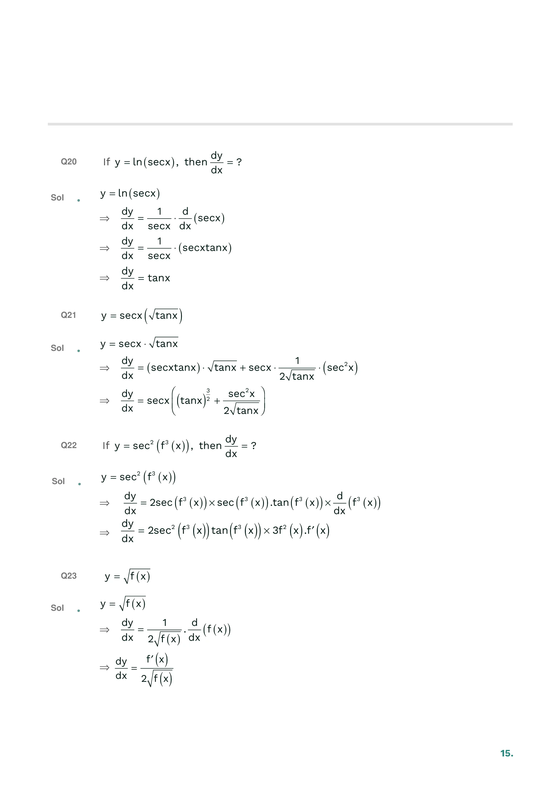 Method of Differentiation — page 16