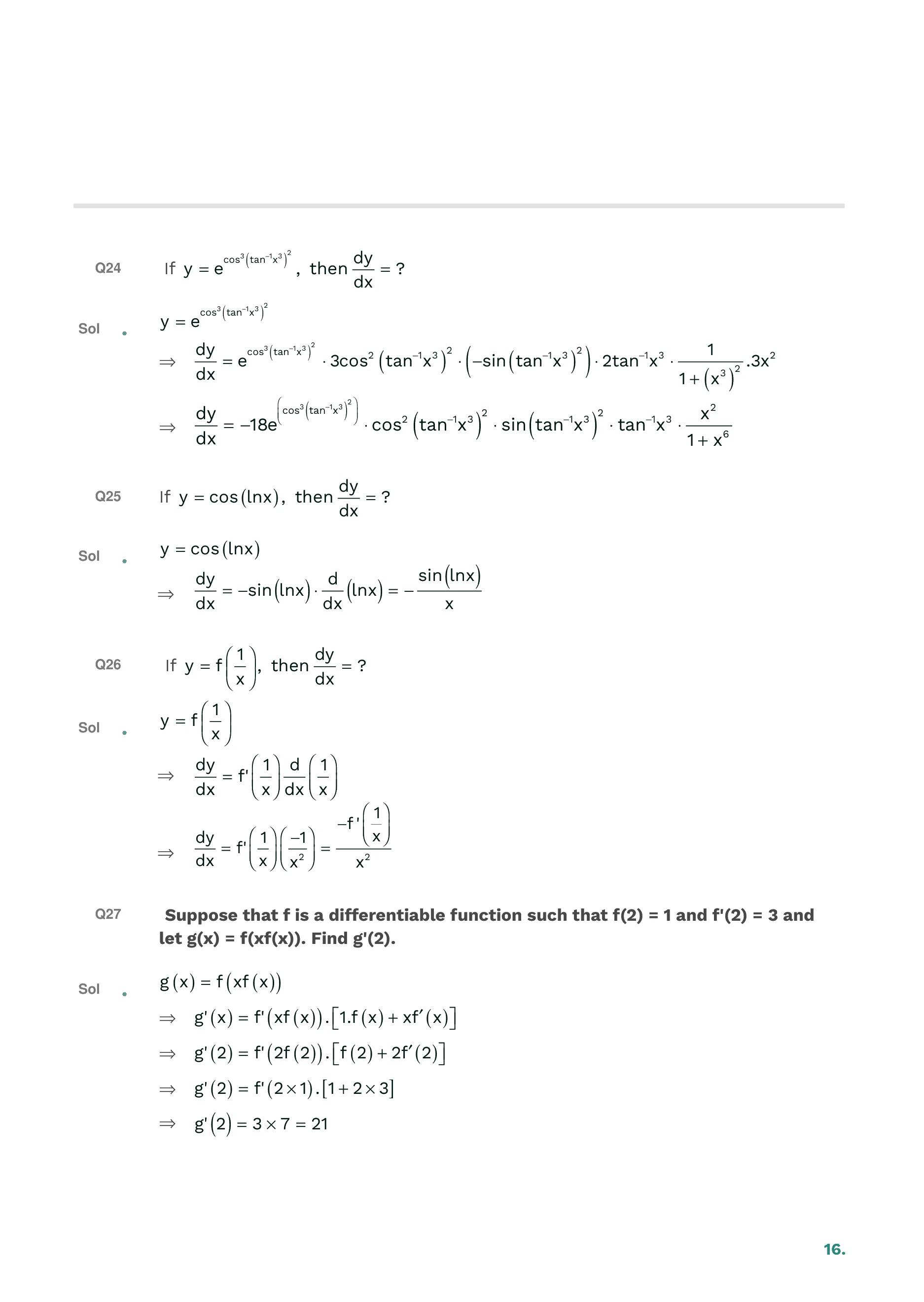 Method of Differentiation — page 17