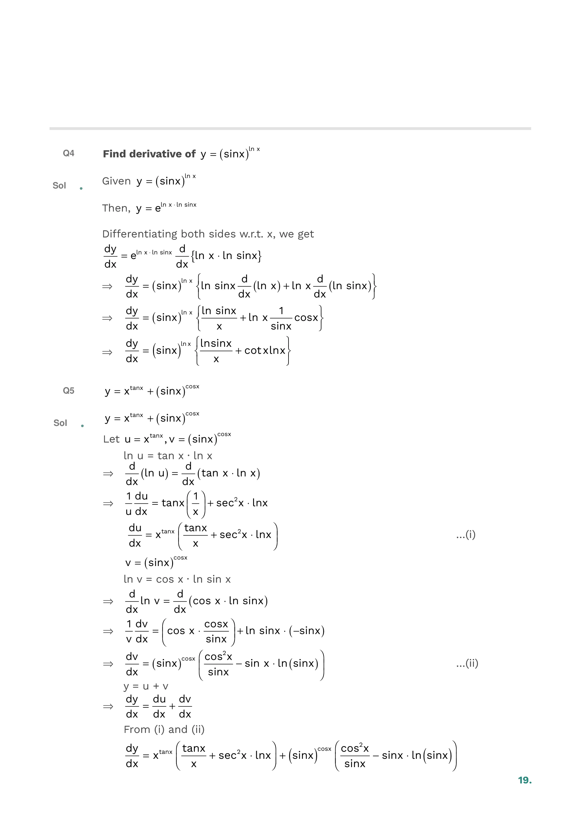 Method of Differentiation — page 20