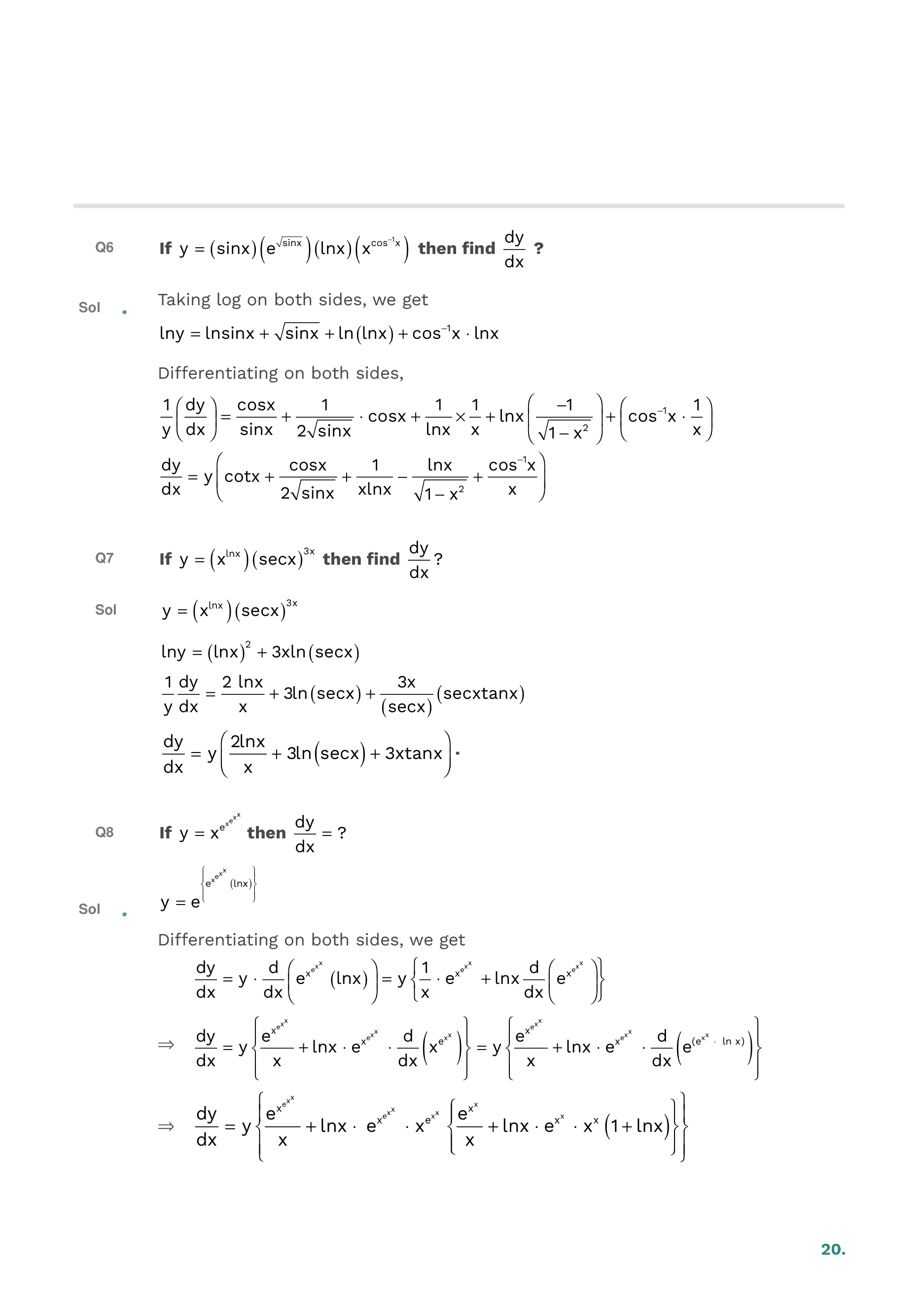 Method of Differentiation — page 21