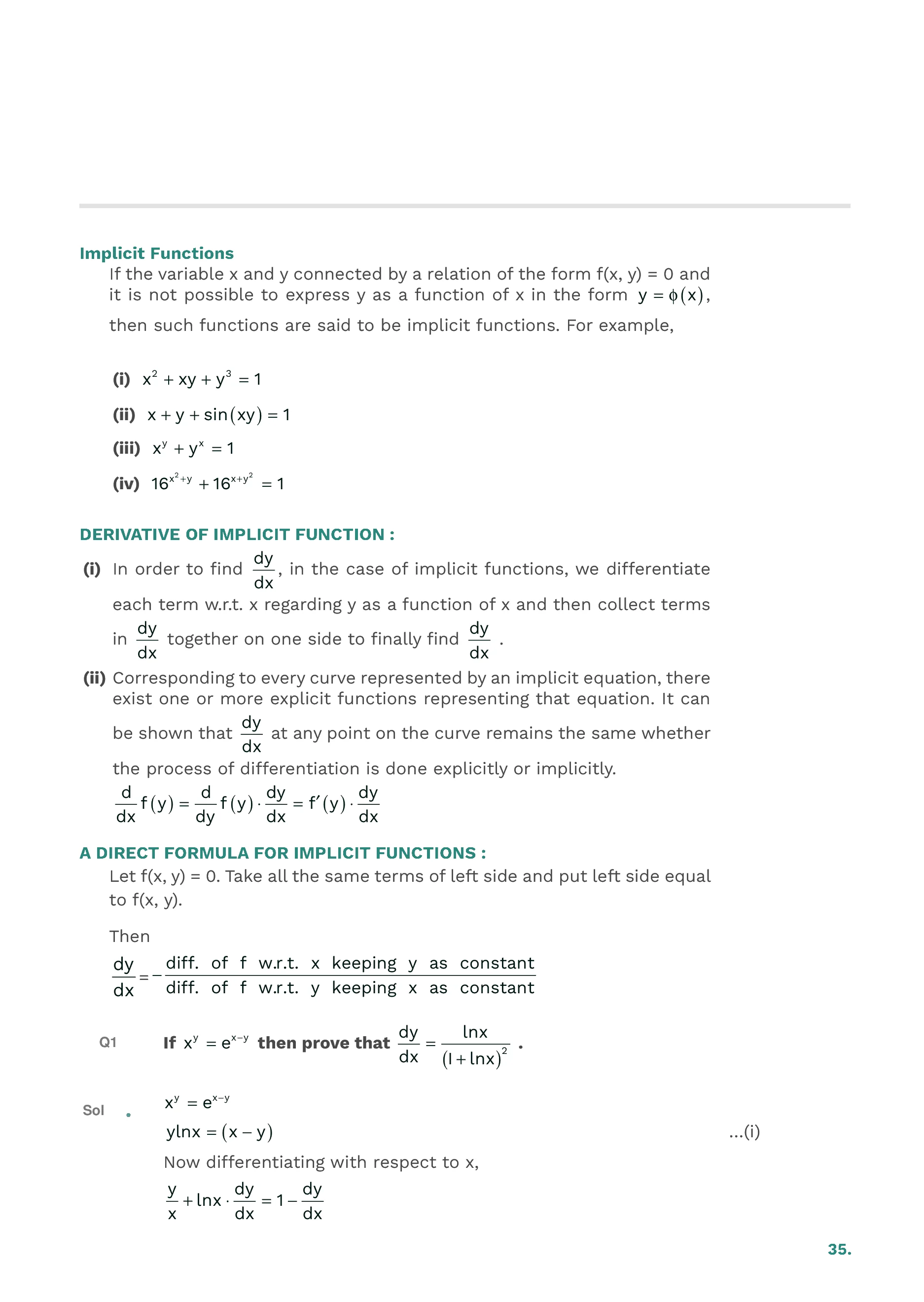 Method of Differentiation — page 36