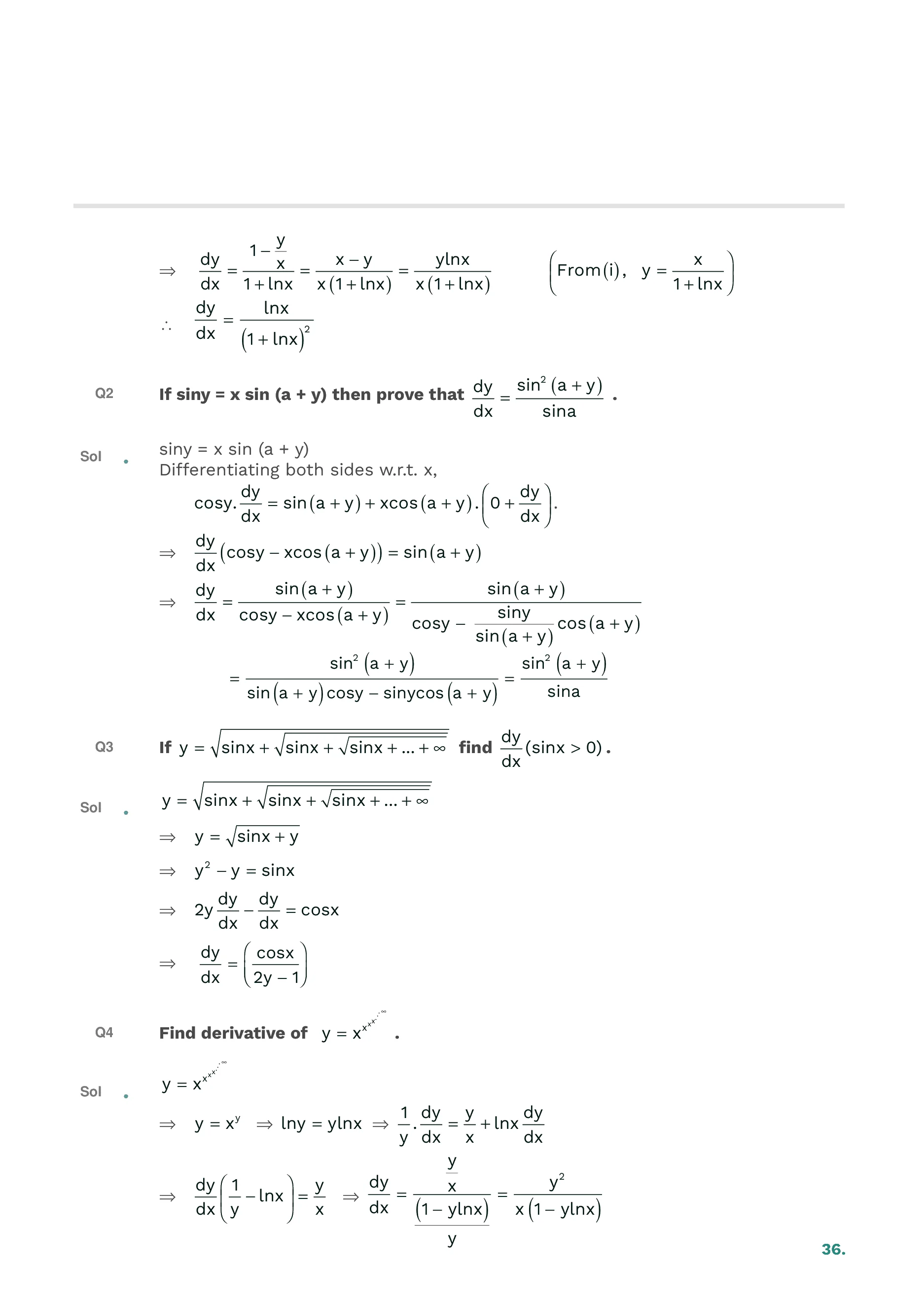 Method of Differentiation — page 37