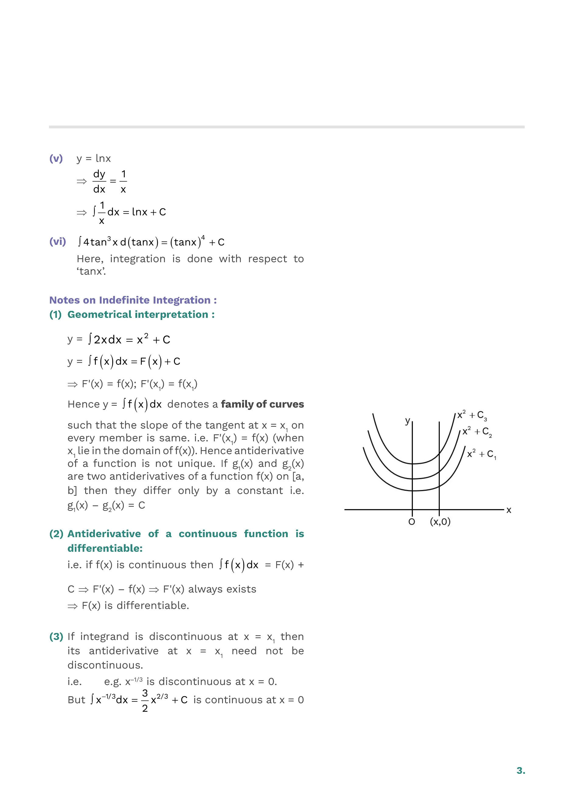 Indefinite Integration — page 3
