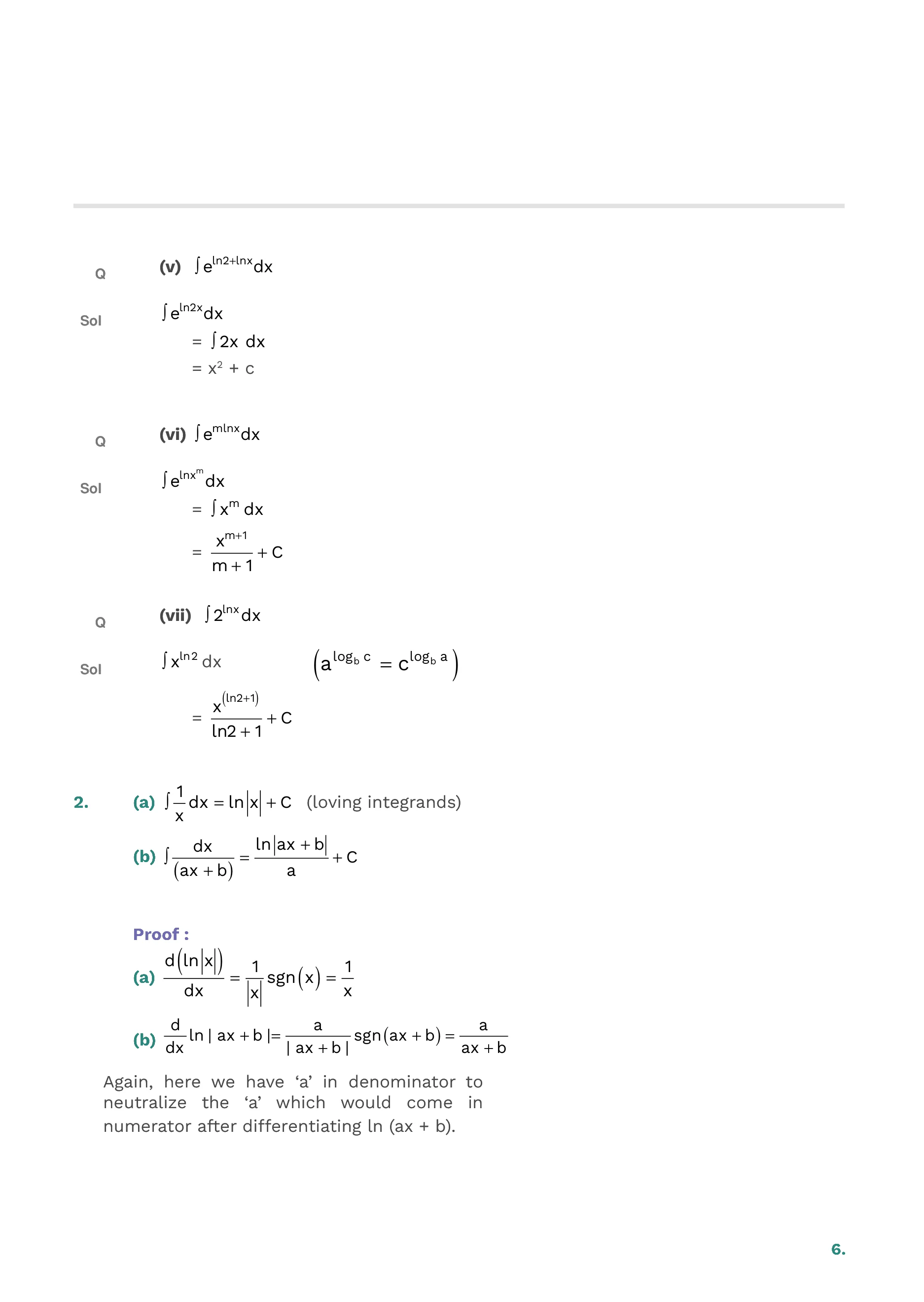 Indefinite Integration Notes | crackin